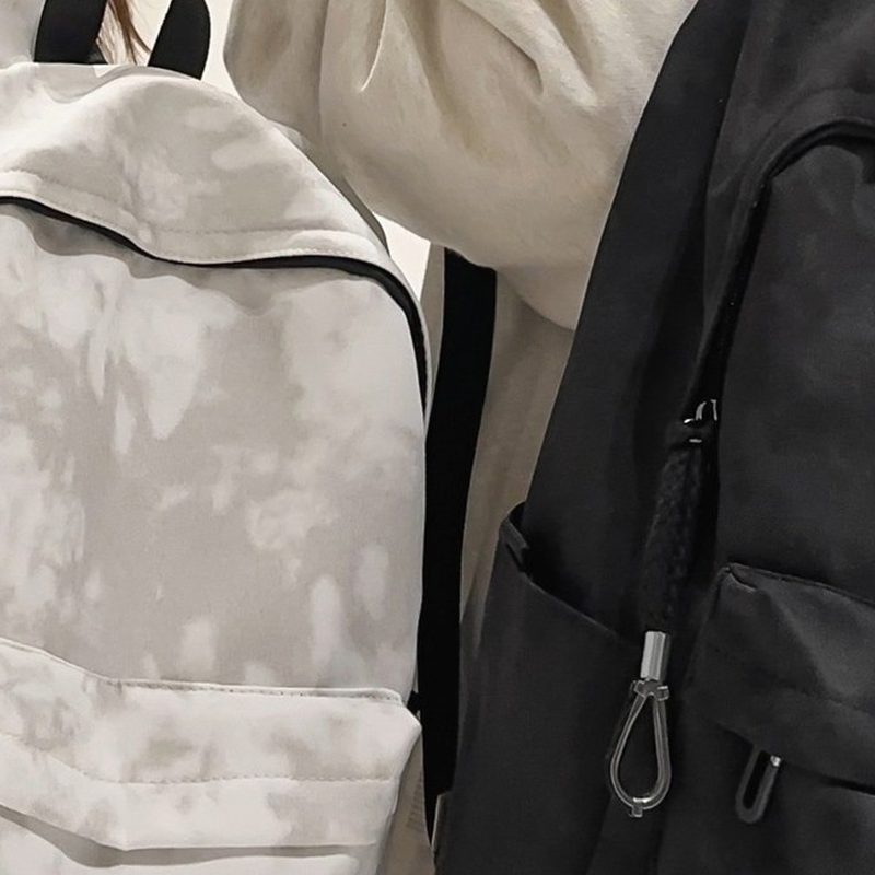 休闲双肩包 大容量学生书包 细节图2